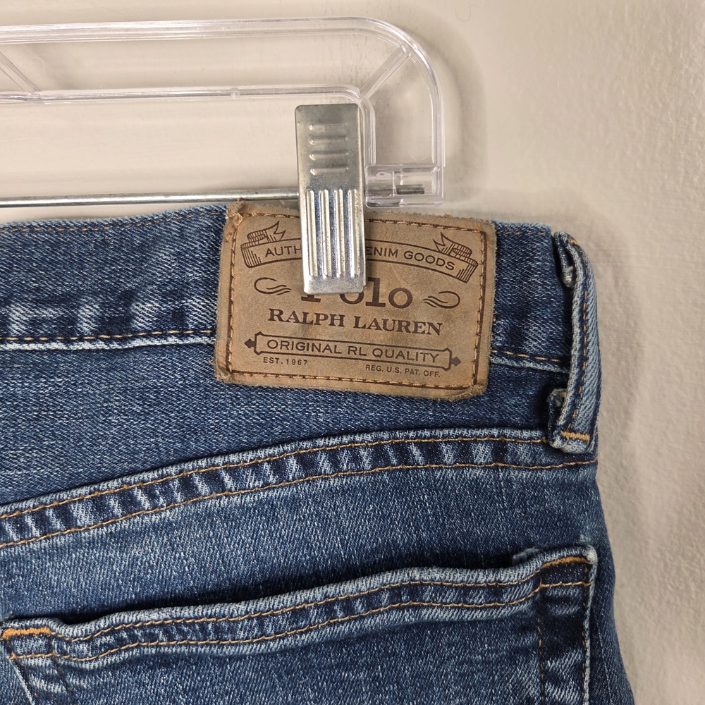 Polo Ralph Lauren 32x34 Classic Fit Blue Jeans - Picture 7 of 10